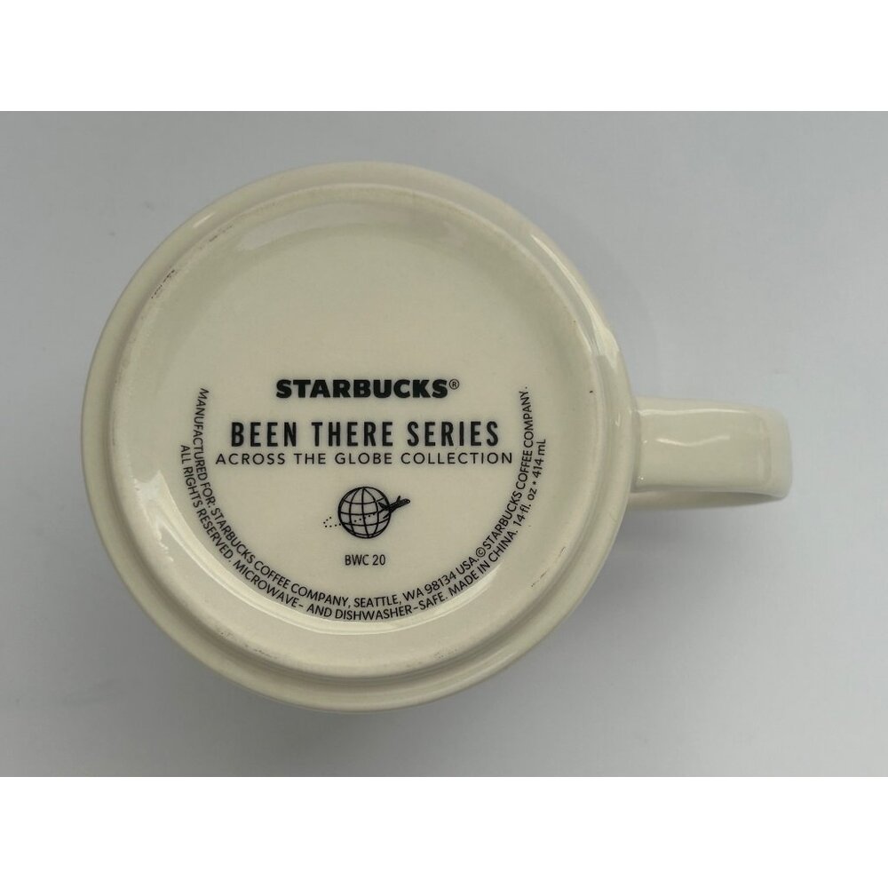 Starbucks CHICAGO Been There Series Coffee Mug Lake Michigan Windy City Pizza - Picture 6 of 6